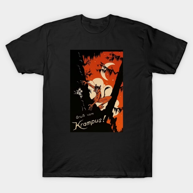 Greetings From Krampus T-Shirt by hojjisan